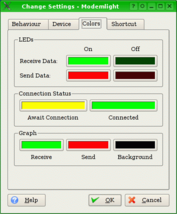 Color settings