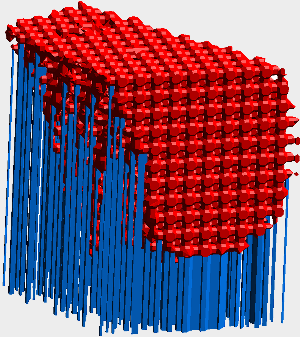 support structure for custom implant